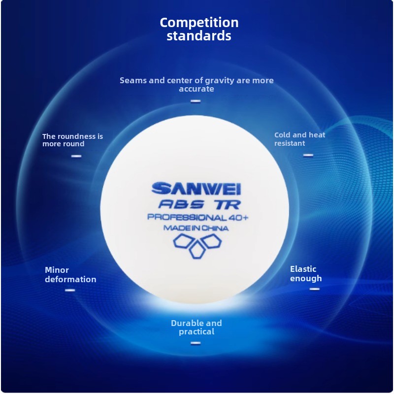 50 100 stks Sanwei Nieuwe Mate - Table Tennis Video Game recensie en prijs