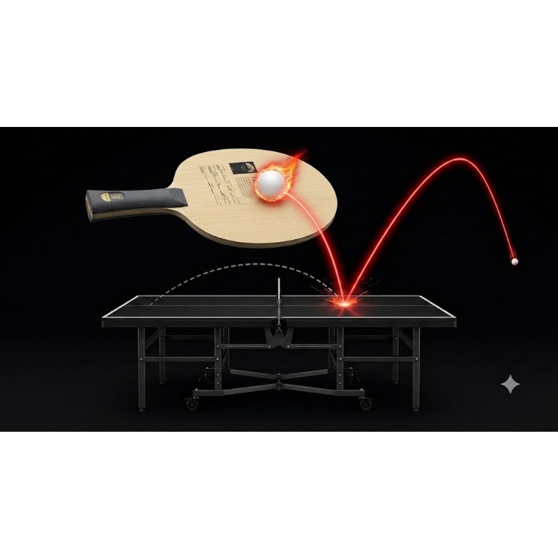 SANWEI T5000 Tafeltennisbat, 5 - Xiom Blade Table Tennis recensie en prijs