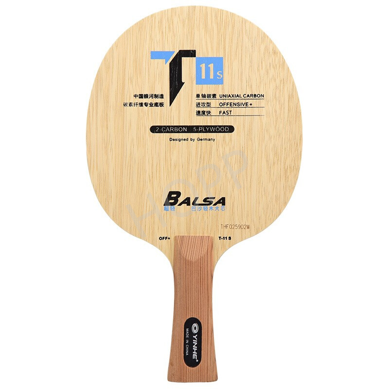 YINHE T-11 T11S (Balsa Light W - Xiom Blade Table Tennis recensie en prijs
