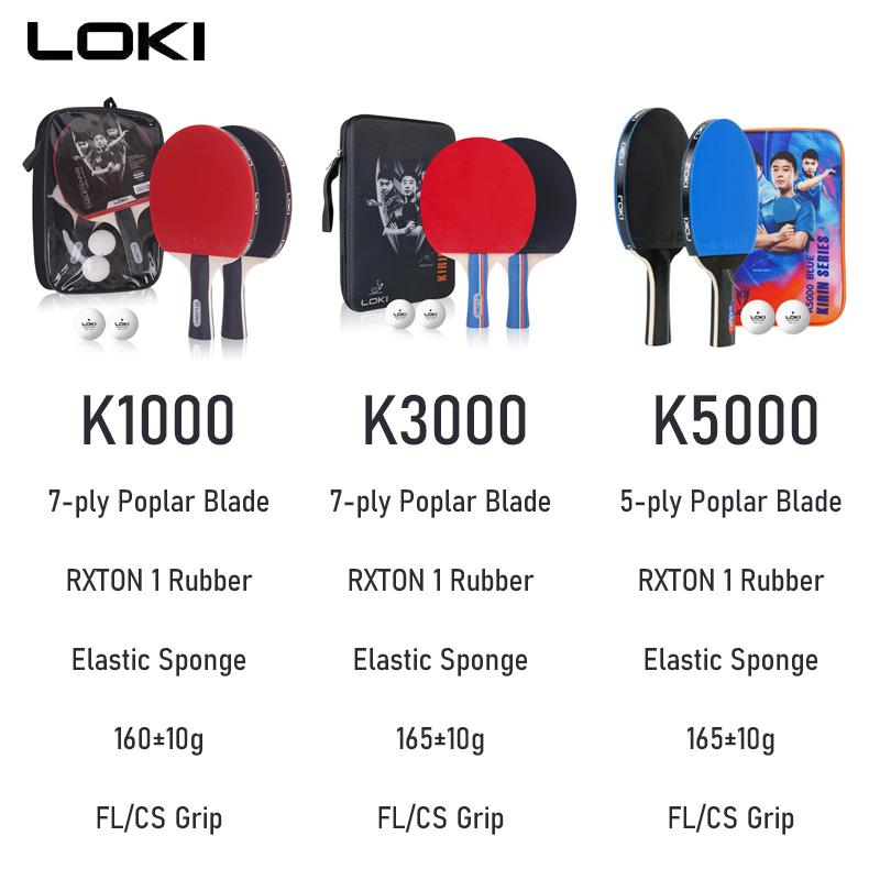 LOKI K1000 K3000 K5000 Tafelte - Table Tennis Hub recensie en prijs