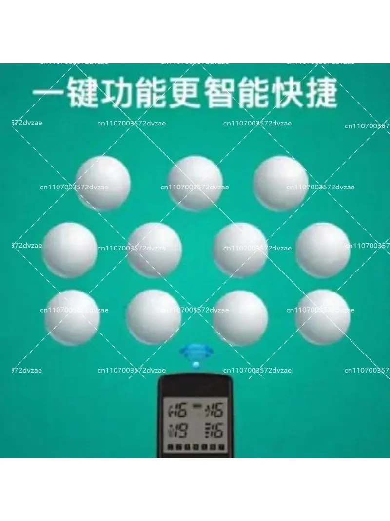 Volledig automatische programm - Table Tennis Gun recensie en prijs