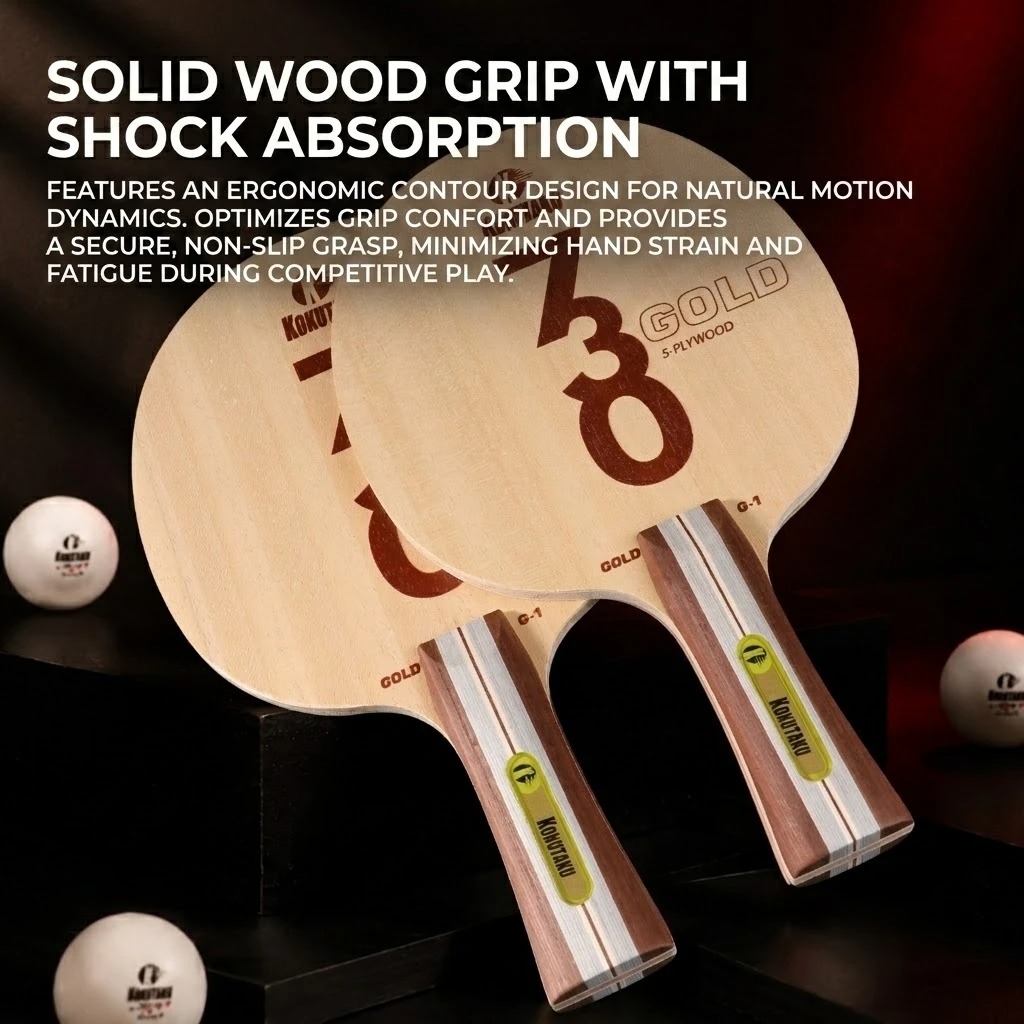 Kokutaku Tafeltennisbat FL 730 - Table Tennis Racket recensie en prijs