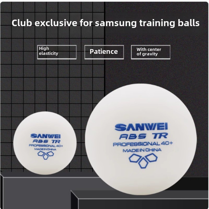 100 stuks Sanwei Nieuwe Materi - Table Tennis Video Game recensie en prijs