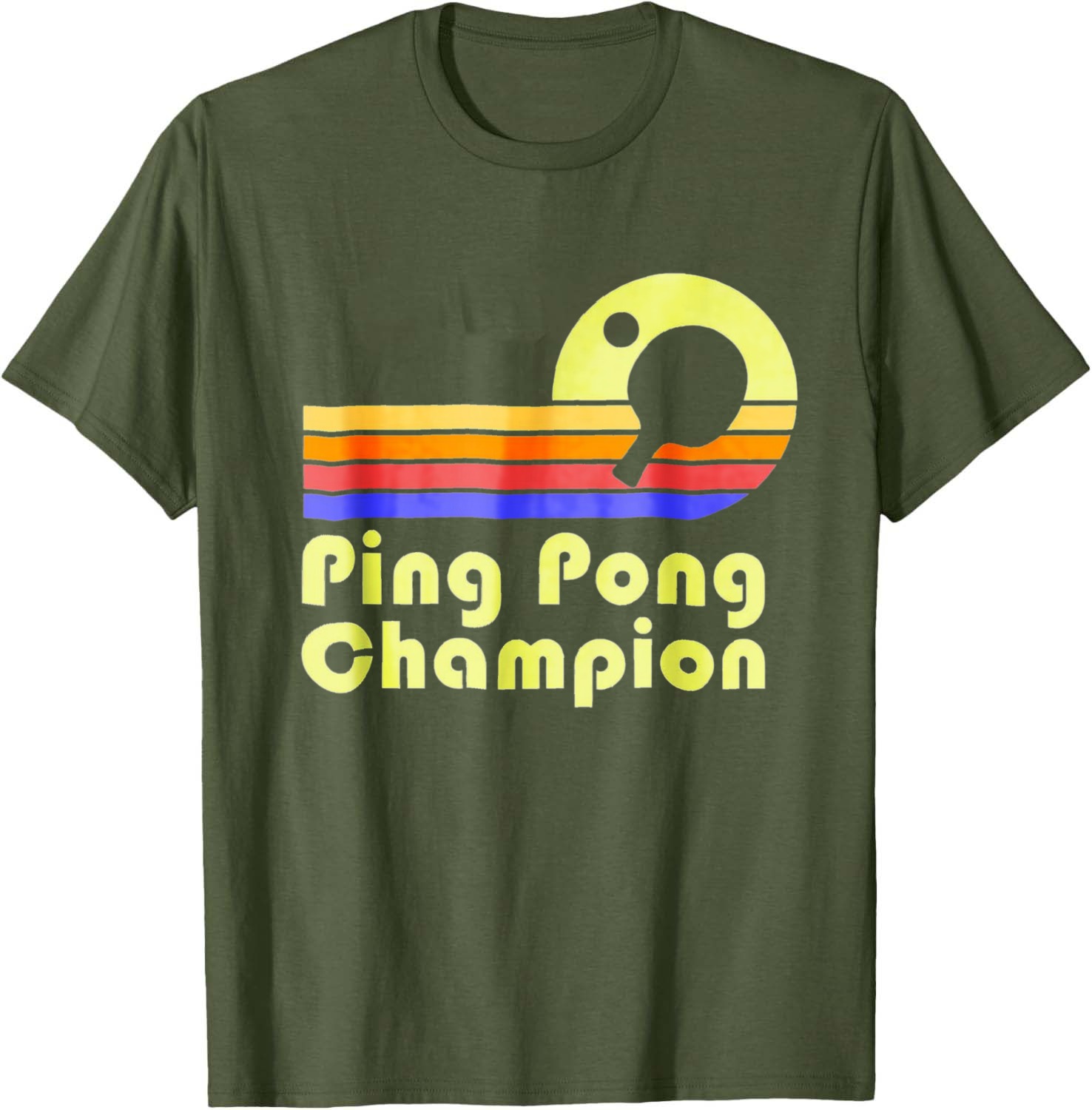 Ping Pong Kampioen - Vintage T - Table Tennis Champion recensie en prijs
