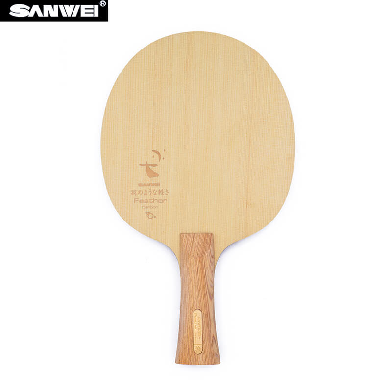 SANWEI Feather Carbon tafelten - Xiom Blade Table Tennis recensie en prijs